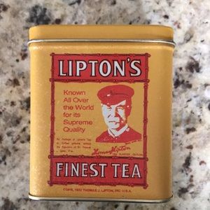 Lipton Tea Tin Bristol Ware